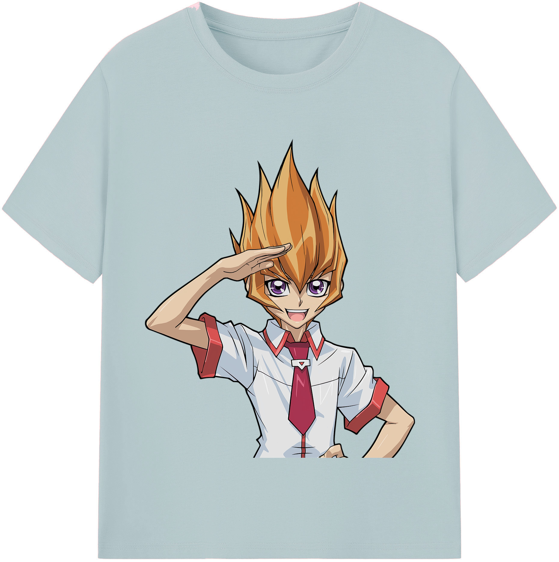 （画像用） 遊☆戯☆王 Yu-Gi-Oh! 綿100％半袖Tシャツ（フロントプリント）